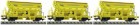 551701 Fleischmann Set of 3 self-unloading hopper cars &quot;skw&quot; type Tds